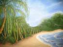 haz click para ver mas detalles de  Pintura Paisaje Caribeo